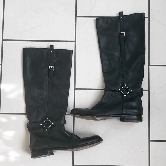 Coach | Black moto Boots - Picture 4 of 4
